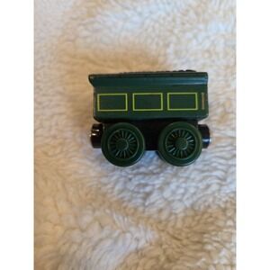 Thomas & Friends 2003 Gullane Emily's Tender Green Coal Car Magnetic Wooden